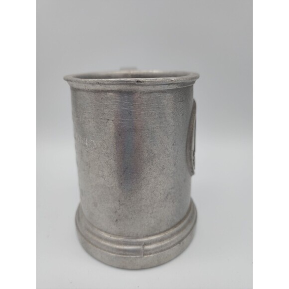 Vintage Wilton RWP The Koran Club Al Koran Pewter Mug Tankard Stein Engraved - Picture 4 of 12